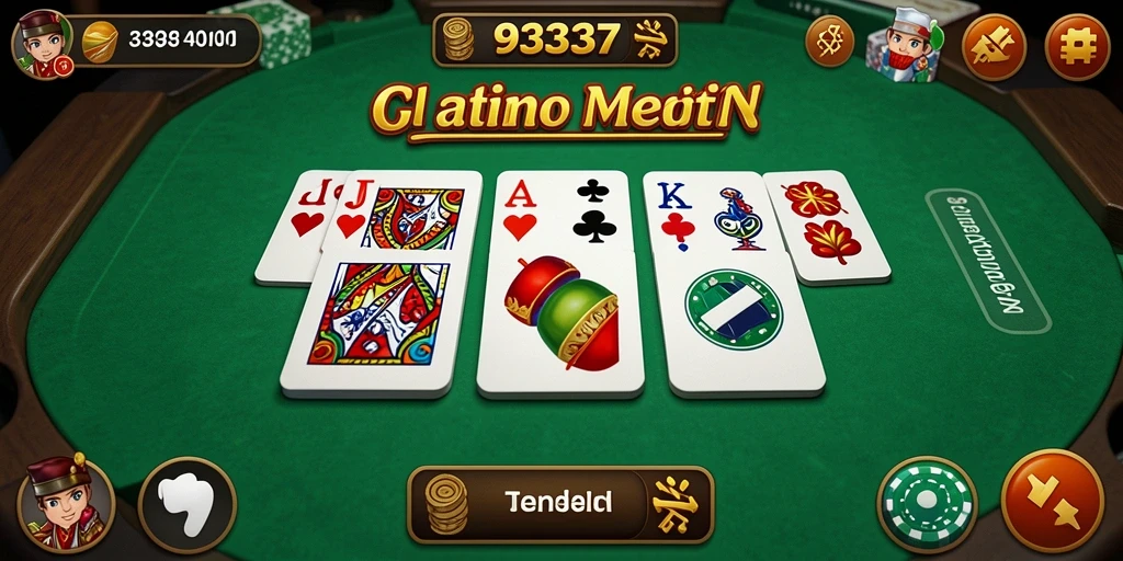 Tampilan menarik dalam gameplay Domino yang seru.