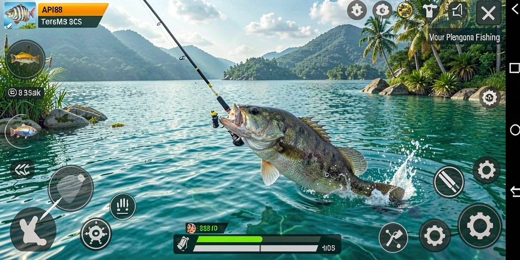Tampilan gameplay API88 yang memukau dengan aksi memancing yang mendebarkan.