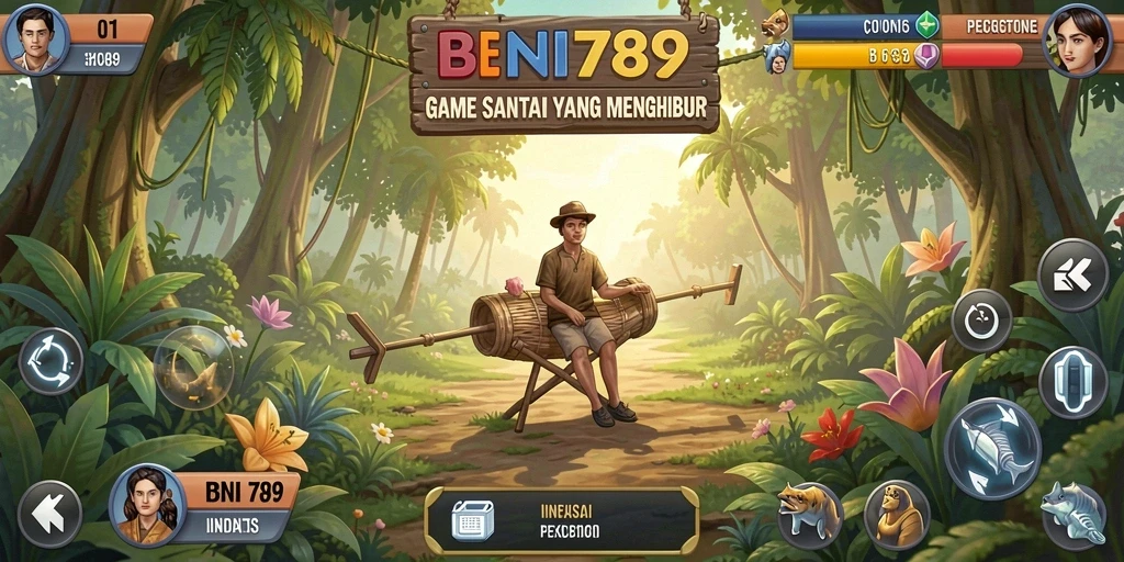 Screenshot utama menampilkan gameplay BNI789 yang menyenangkan.