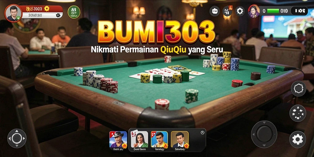 Screenshot gameplay QiuQiu yang menggembirakan di BUMI303.