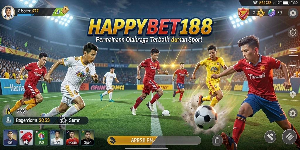 Tangkapan layar utama <strong>HAPPYBET188</strong> memperlihatkan gameplay yang dinamis dan menarik.