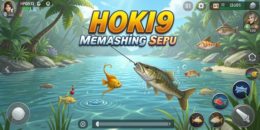 Tangkapan ikan yang spektakuler di HOKI9, menangkap ikan besar.