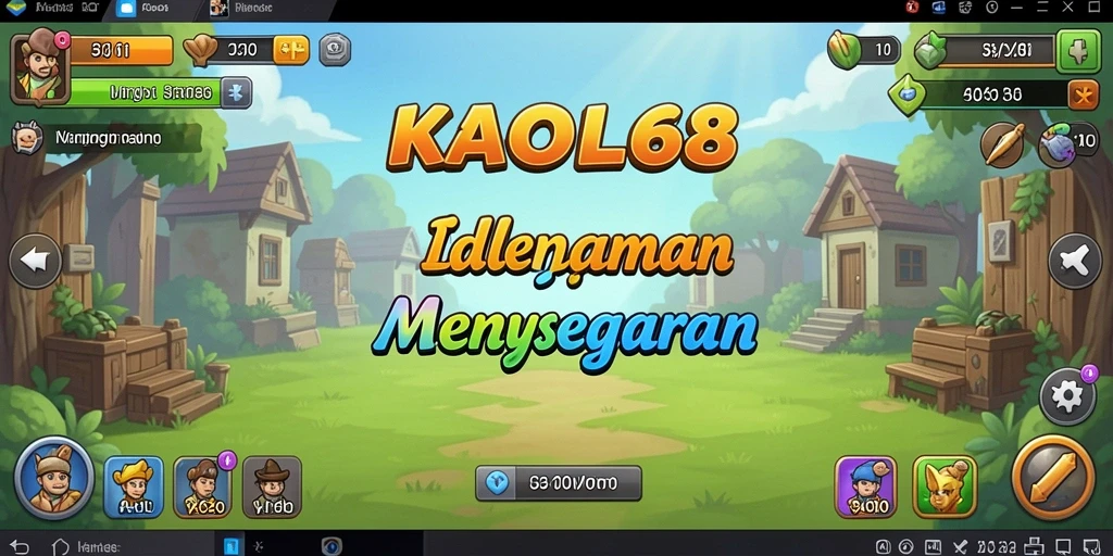Tampilan gameplay KAOL68 yang menarik dan penuh warna.