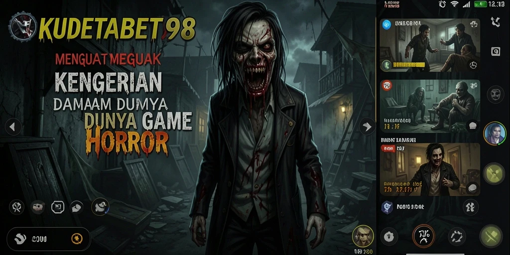 Tampilan gameplay menegangkan dari KUDETABET98 yang memukau.