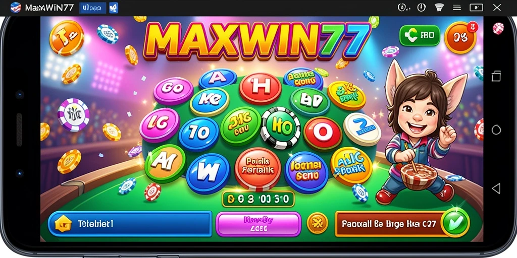 Tampilan gameplay yang penuh aksi dalam game Bingo.