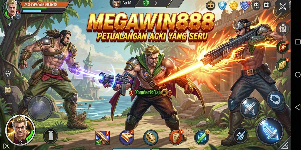 Gameplay seru dan mendebarkan di MEGAWIN888.