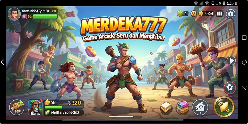 Screenshot gameplay yang menunjukkan keseruan dalam <strong>MERDEKA777</strong>.