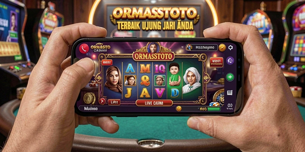 Screenshot gameplay Live Casino di ORMASSTOTO menampilkan dealer langsung dan interaksi nyata.