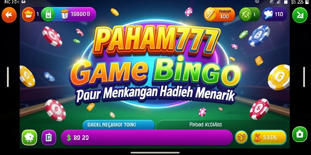 Tampilan gameplay Bingo yang seru dan interaktif di PAHAM777.