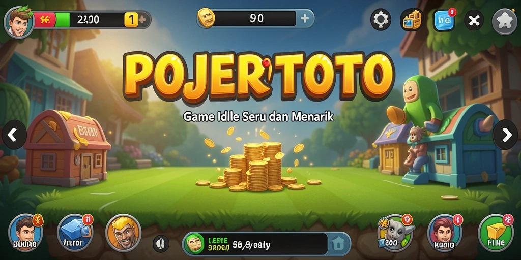 Tampilan gameplay <strong>POJEROTOTO</strong> yang menarik dan penuh warna.