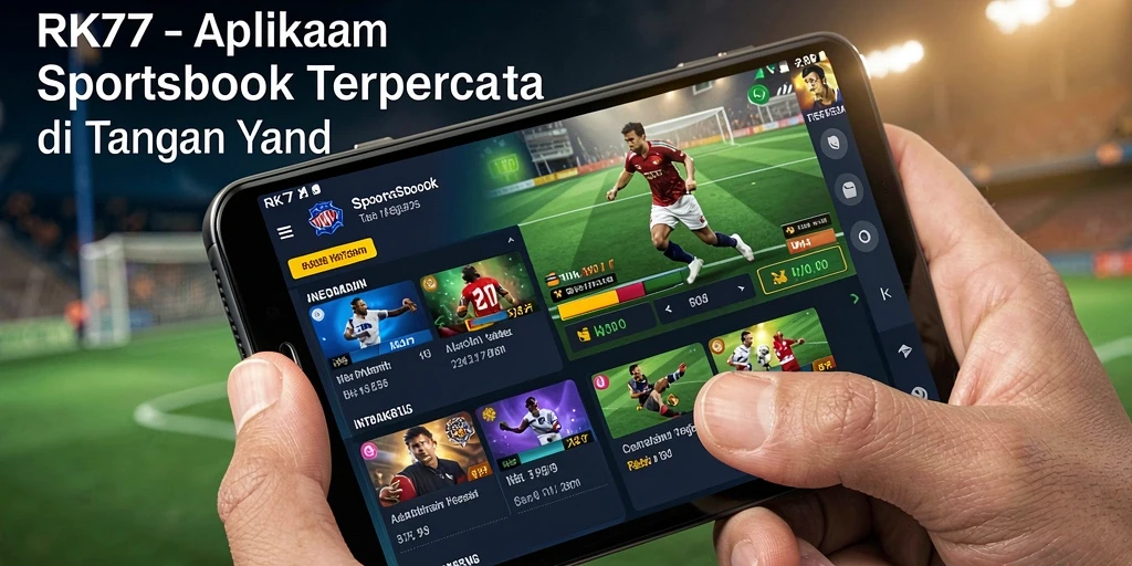 Gameplay menarik dan interaktif dari aplikasi Sportsbook RK77.
