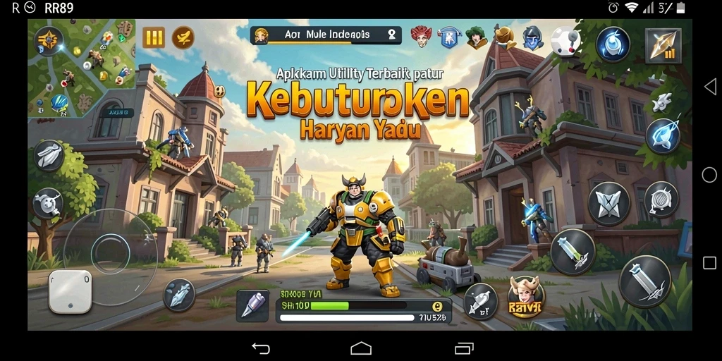 Screenshot utama RR89 menunjukkan fitur manajemen tugas yang efisien.