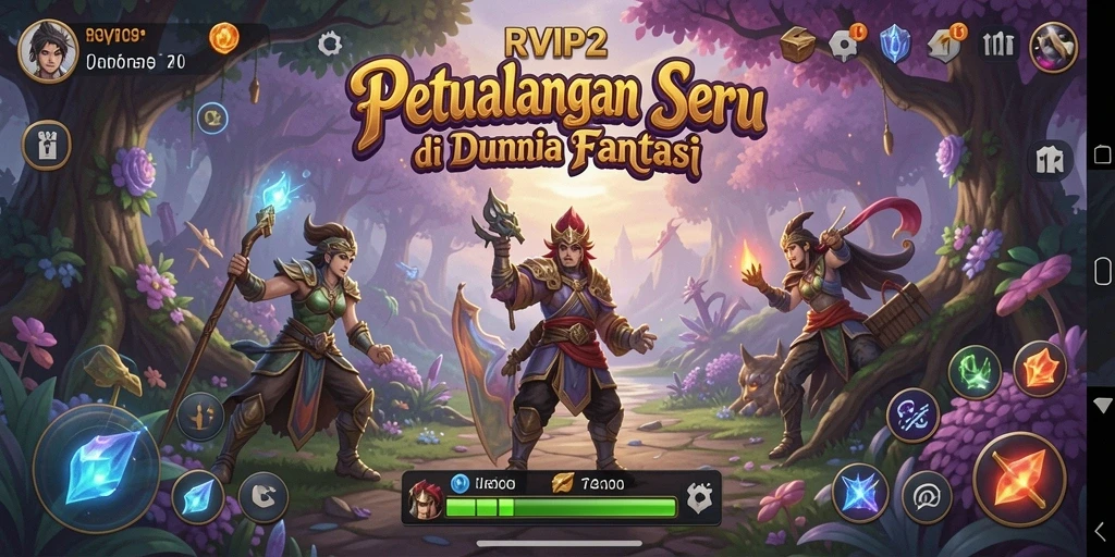 Tangkapan layar gameplay seru dalam petualangan epik.