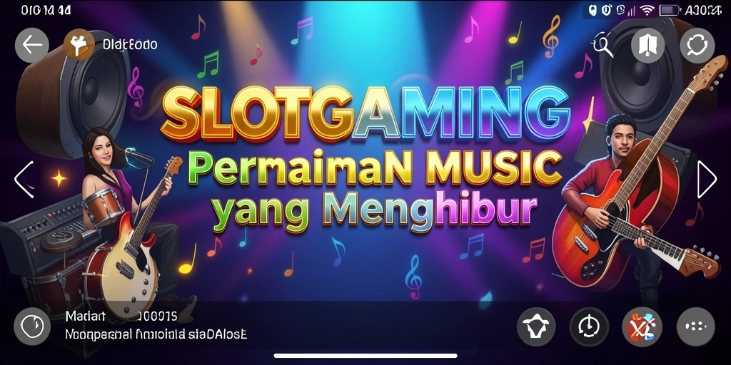 Tampilan menarik dari gameplay <strong>SLOTGAMING</strong> yang penuh warna dan musik.