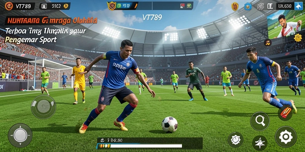Tangkap aksi mendebarkan dalam game olahraga VT789 yang penuh warna.
