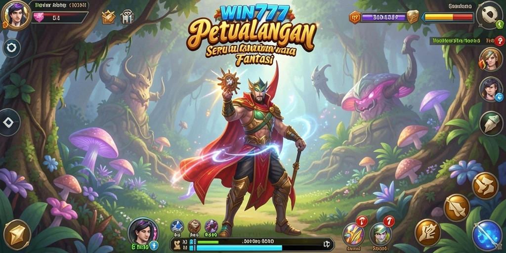 Gameplay seru dalam dunia petualangan yang mendebarkan.