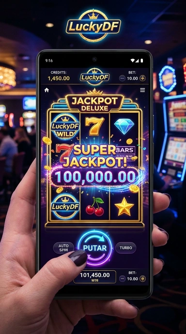 Fitur pencarian cepat di aplikasi LuckyDF memudahkan menemukan aplikasi yang tepat.
